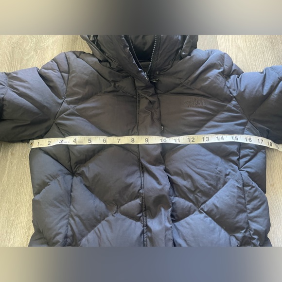 North Face Goose Down Parka Jacket full length - Picture 3 of 9